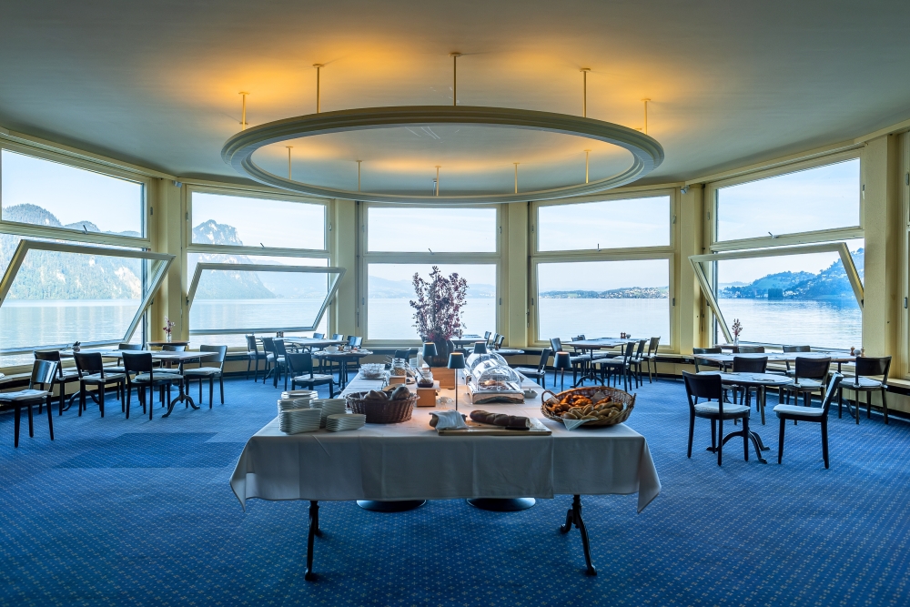 Frühstücksbuffet im Rondell